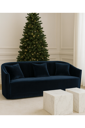 Blue Velvet Sofa | OROA Modern Palomar | Oroa.com