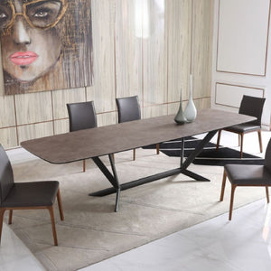   Gray Ceramic Dining Table | Oroa.com