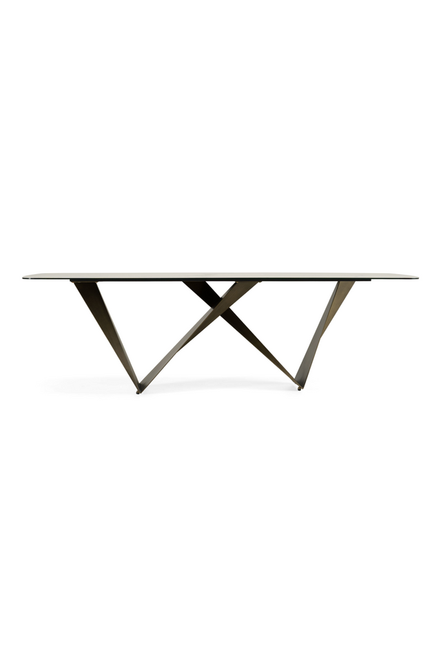 White Ceramic Dining Table | OROA Modern Melanie | Oroa.com