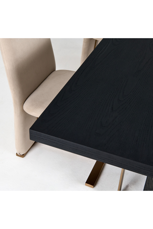 Black Ash Wood Dining Table | OROA Modern Tasha | Oroa.com
