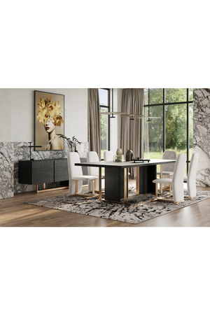 Black Ash Wood Dining Table | OROA Modern Tasha | Oroa.com
