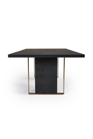 Black Ash Wood Dining Table | OROA Modern Tasha | Oroa.com