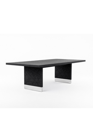 Black Ash Dining Table | OROA Modern Kenda | Oroa.com