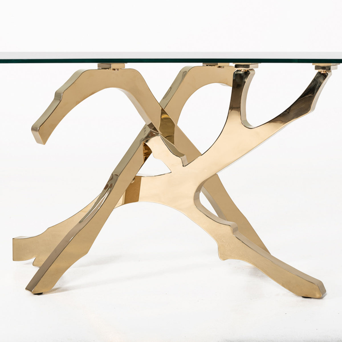 Modern European furniture - Tempered Glass Dining Table - www.oroa.com