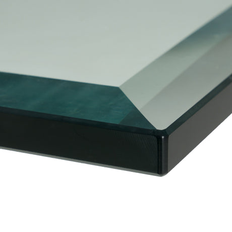 Modern European furniture - Tempered Glass Dining Table - www.oroa.com