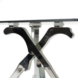 Modern European furniture - Tempered Glass Dining Table - www.oroa.com