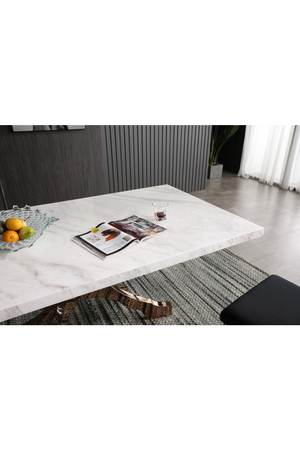 White Marble Dining Table | OROA Modern Legend | Oroa.com