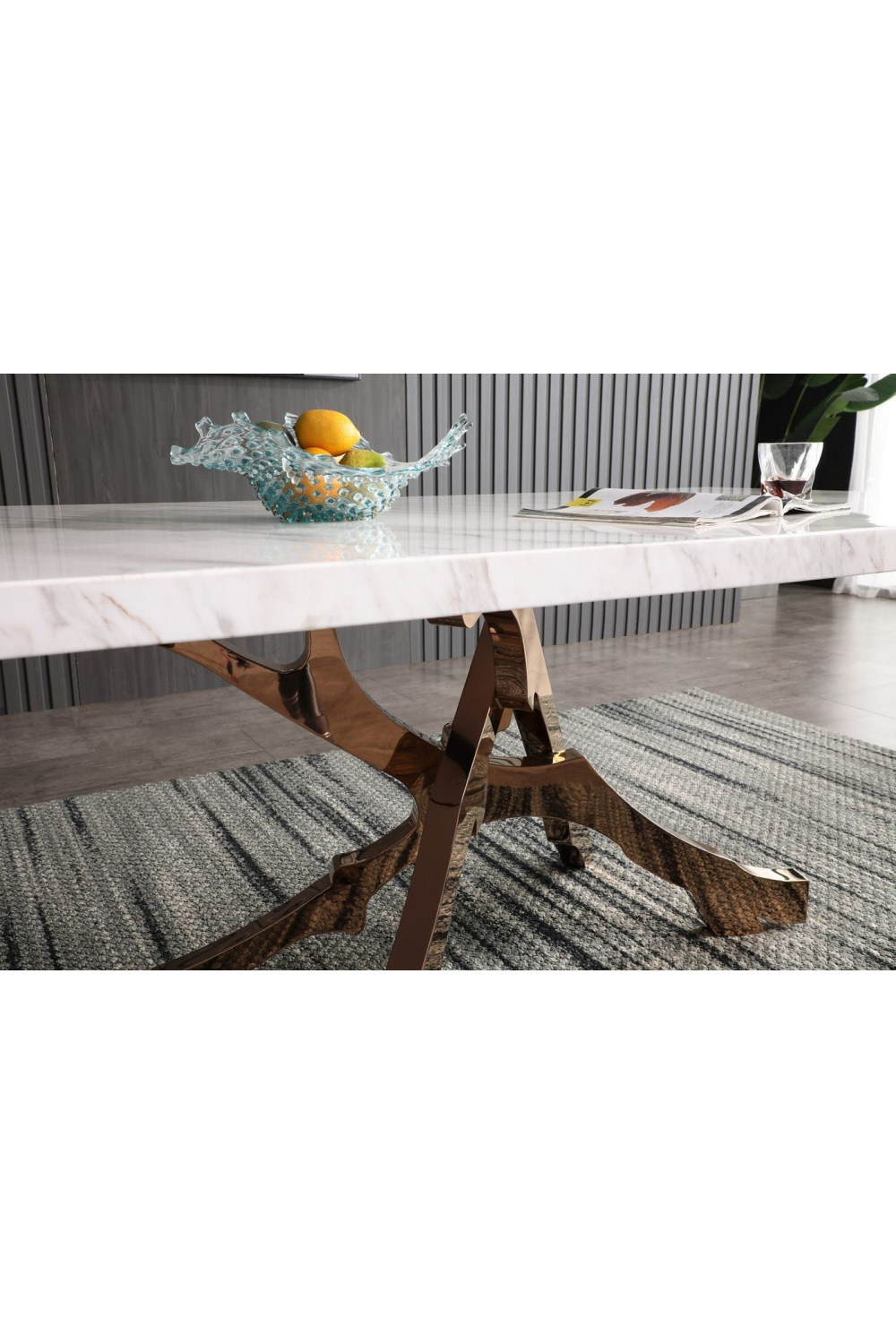 White Marble Dining Table | OROA Modern Legend | Oroa.com