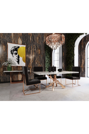 White Marble Dining Table | OROA Modern Legend | Oroa.com