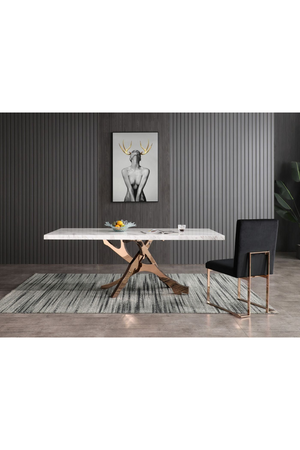 White Marble Dining Table | OROA Modern Legend | Oroa.com