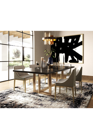 Black Ash Dining Table | OROA Modern Pike | Oroa.com