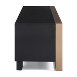 Black 4-Drawer TV Stand | OROA Modern Cartier