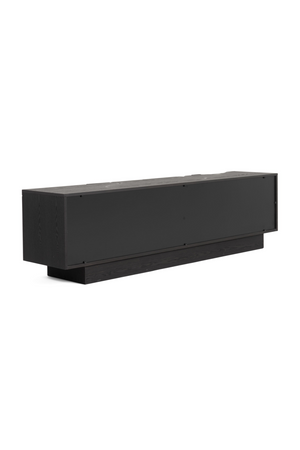 Matte Brown 4-Door TV Stand | OROA Modern Aspen | Oroa.com
