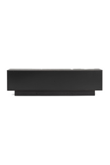 Matte Brown 4-Door TV Stand | OROA Modern Aspen | Oroa.com