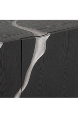 Matte Brown 4-Door TV Stand | OROA Modern Aspen | Oroa.com