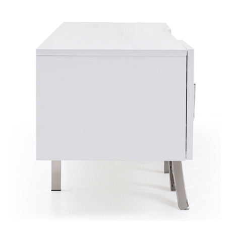 Modern European furniture - White High-Gloss Media Unit - www.oroa.com