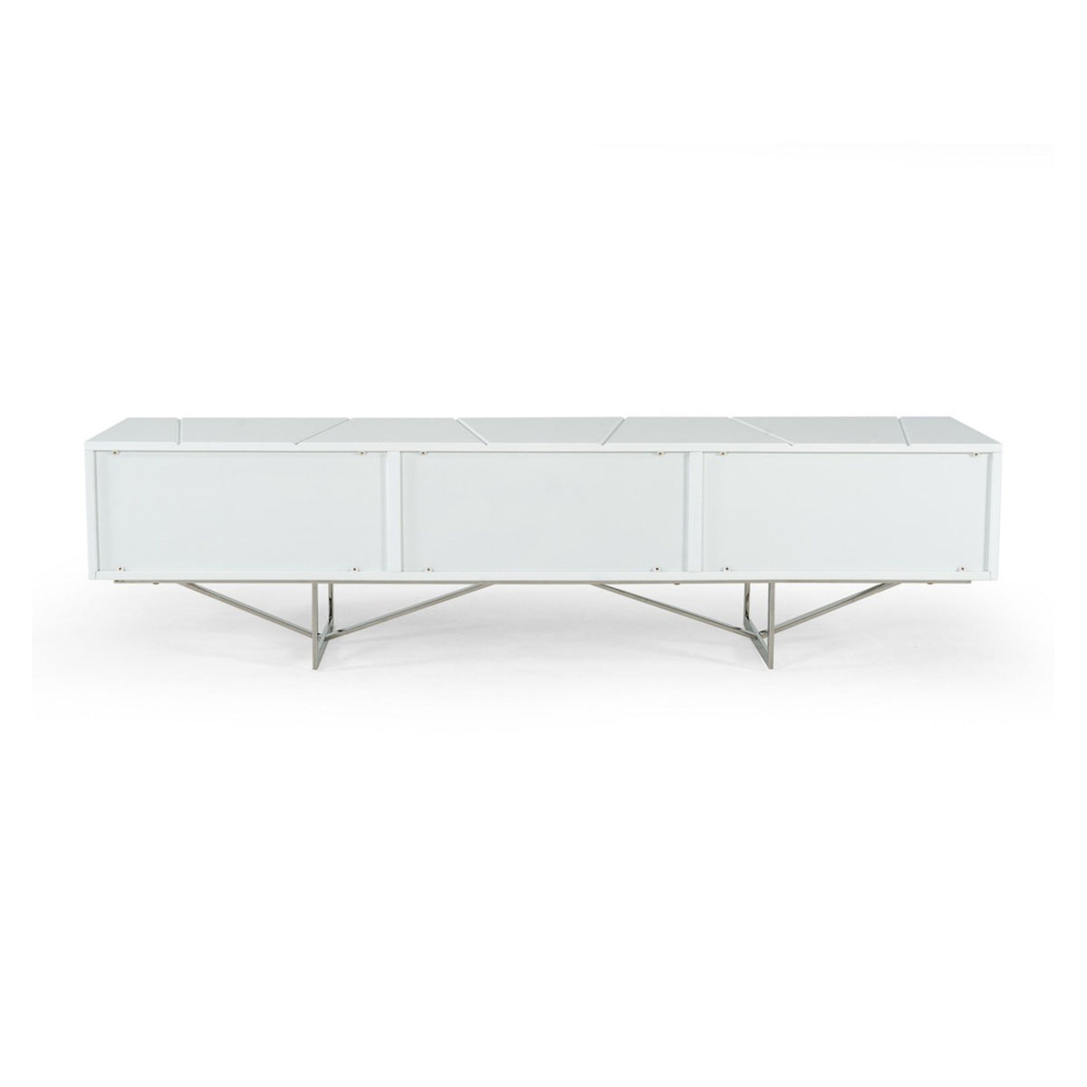 Glossy White 3-Drawer TV Stand | OROA Modern Chrysler