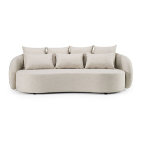 Beige Outdoor Sofa – Tabarca – front view