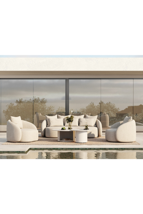Beige Outdoor Sofa | OROA Modern Tabarca | Oroa.com