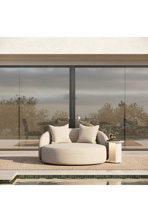 Beige Outdoor Daybed | OROA Modern Tabarca | Oroa.com