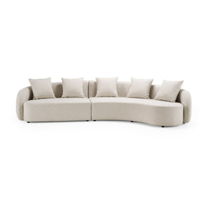   Beige Outdoor Sectional Sofa | Oroa.com