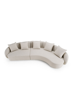 Beige Outdoor Sectional Sofa | OROA Modern Tabarca | Oroa.com