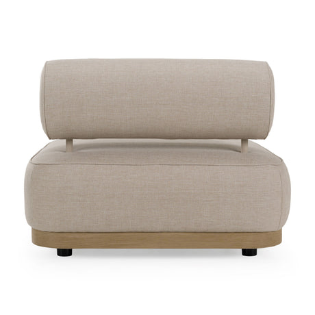 Gray Fabric 5-Piece Outdoor Sofa Set | OROA Modern Alicante