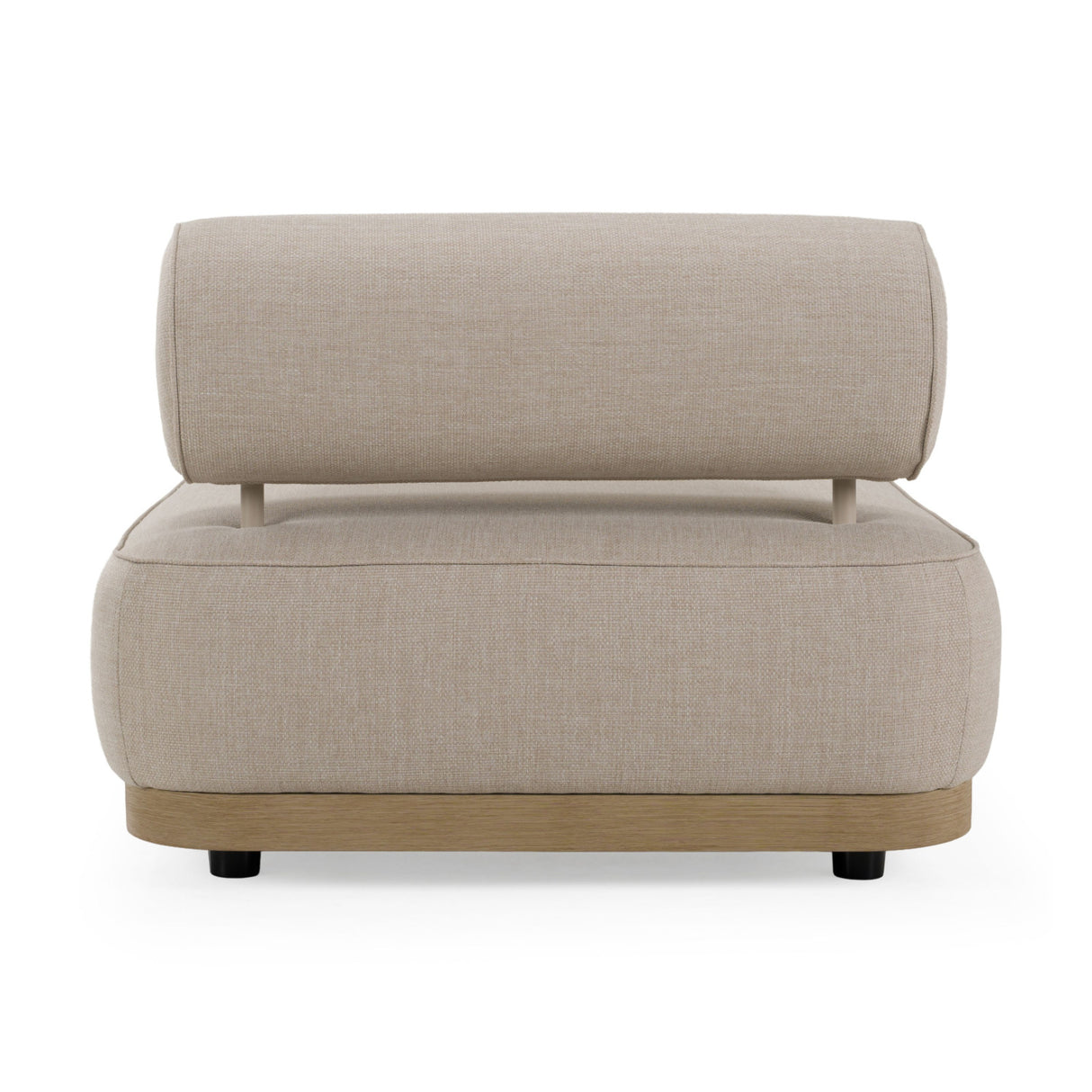 Gray Fabric 5-Piece Outdoor Sofa Set | OROA Modern Alicante