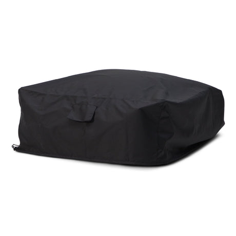 Brown Stripes Outdoor Ottoman | Oroa Modern Lanuza | Oroa.com