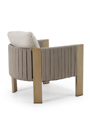 Gray Rope Outdoor Lounge Chair | OROA Modern Salvora | Oroa.com