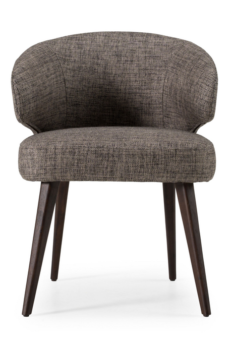 Gray Curved-Back Dining Chair | OROA Modern Carlton | Oroa.com