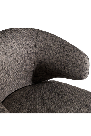 Gray Curved-Back Dining Chair | OROA Modern Carlton | Oroa.com