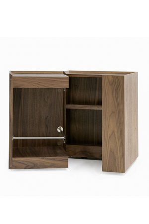 Wooden Storage Wheeled End Table | OROA Modern Delight | Oroa.com