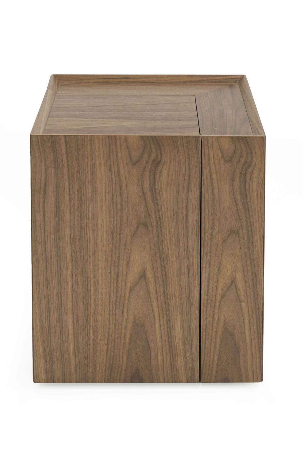 Wooden Storage Wheeled End Table | OROA Modern Delight | Oroa.com