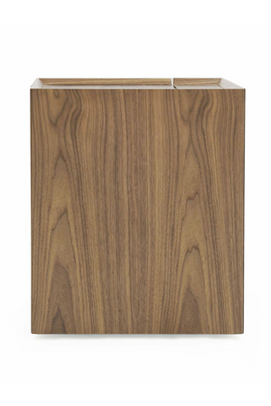 Wooden Storage Wheeled End Table | OROA Modern Delight | Oroa.com