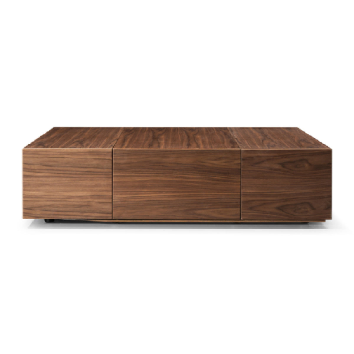 Walnut Storage Coffee Table | OROA Modern Leslie