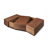 Walnut Storage Coffee Table | OROA Modern Leslie