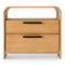 Natural Acacia Nightstand | OROA Modern Dresden | Oroa.com