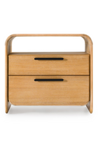 Natural Acacia Nightstand | OROA Modern Dresden | Oroa.com