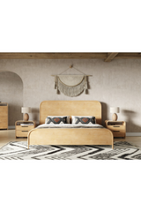 Natural Acacia Nightstand | OROA Modern Dresden | Oroa.com