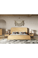 Natural Acacia Nightstand | OROA Modern Dresden | Oroa.com