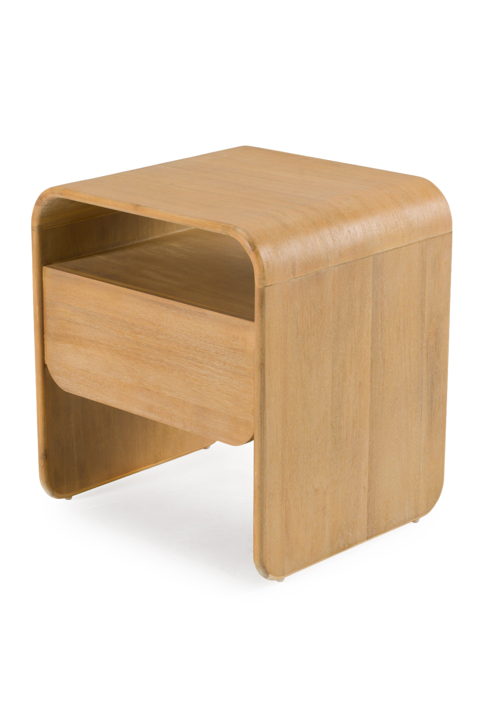 Natural Acacia Nightstand | OROA Modern Dresden | Oroa.com
