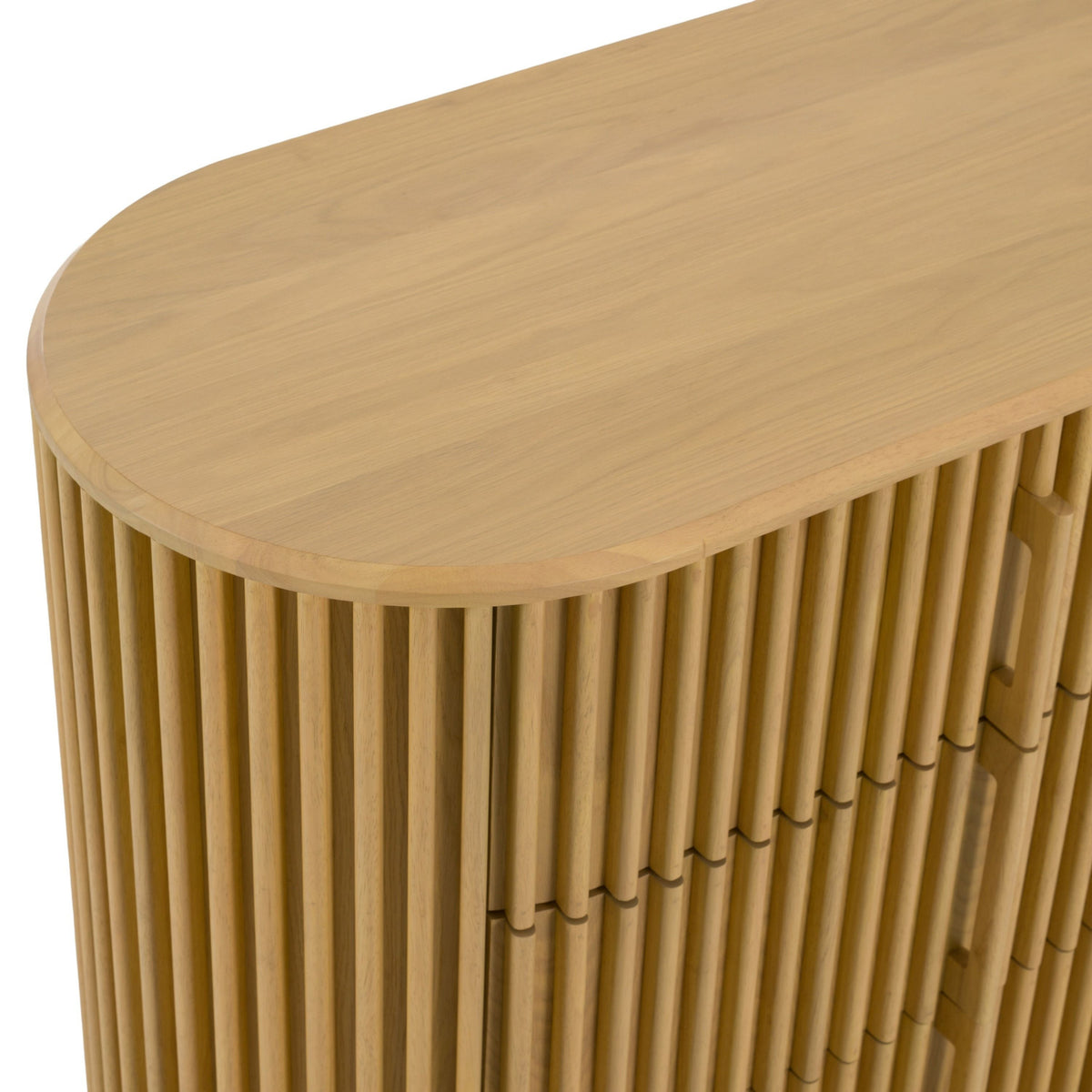Oak Slatted 6-Drawer Dresser | OROA Modern Kayce