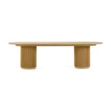 Natural Oak Oval Dining Table | OROA Modern Kayce