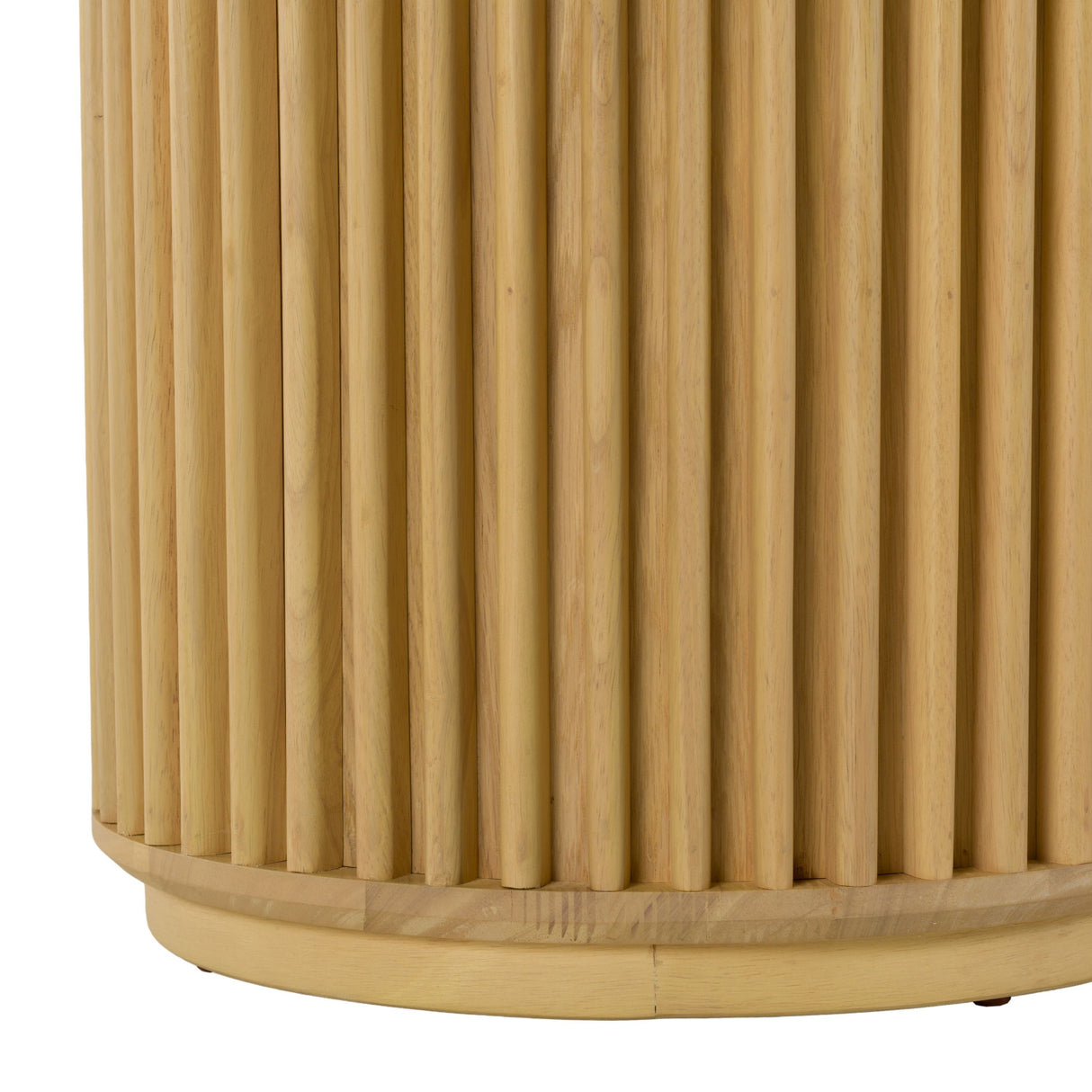 Natural Oak Oval Dining Table | OROA Modern Kayce