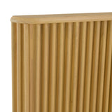 Natural Oak Slatted Bed | OROA Modern Kayce