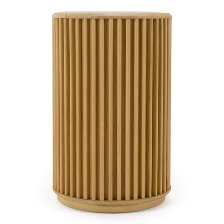 Modern European furniture - Oak Slatted 3-Door Buffet - www.oroa.com