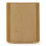 Oak Slatted 5-Drawer Chest | OROA Modern Kayce