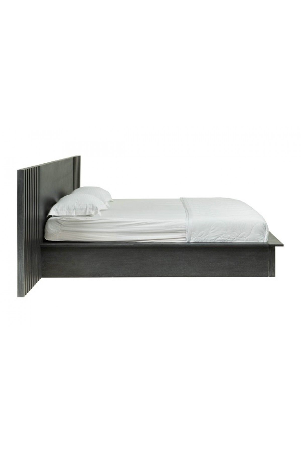 Dark Gray 2-Drawer Bed | OROA Modern Manchester | Oroa.com