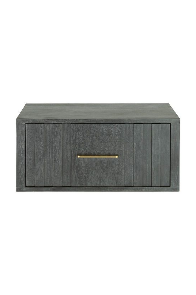 Gray Acacia 1-Drawer Nightstand | OROA Modern Manchester | Oroa.com